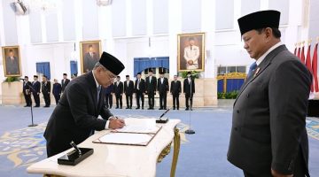 Presiden Prabowo Lantik Suahasil Nazara Sebagai Menteri Keuangan